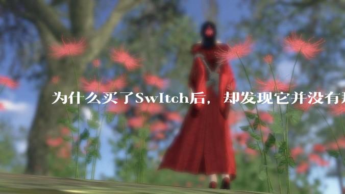 为什么买了Switch后，却发现它并没有那么好玩？